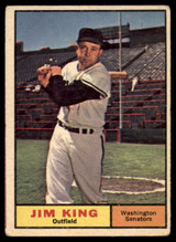 1961 Topps #351 Jim King Very Good 