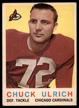 1959 Topps #57 Chuck Ulrich VG Very Good  ID: 120469