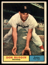 1961 Topps #99 Don Buddin UER VG Very Good 1961 Topps #99 Don Buddin UER VG Very Good
