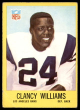 1967 Philadelphia #95 Clancy Williams Very Good RC Rookie