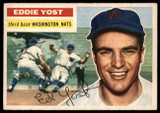 1956 Topps #128 Eddie Yost EX Excellent 