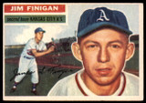 1956 Topps #22 Jim Finigan EX++ ID: 58091