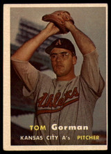 1957 Topps #87 Tom Gorman UER EX++ ID: 60151