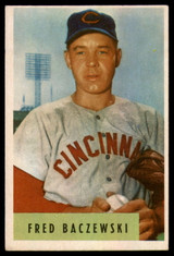 1954 Bowman #60 Fred Baczewski EX RC Rookie ID: 54013