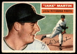 1956 Topps #129 Paul Martin EX RC Rookie ID: 77569