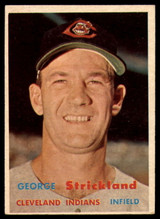 1957 Topps #263 George Strickland EX++ Excellent++ ID: 94978 1957 Topps #263 George Strickland EX++ Excellent++ ID: 94978