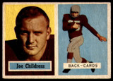 1957 Topps #100 Joe Childress DP EX++ RC Rookie ID: 81412