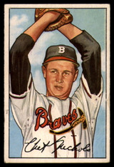 1952 Bowman #120 Chet Nichols VG Very Good RC Rookie 1952 Bowman #120 Chet Nichols VG Very Good RC Rookie