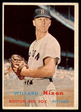 1957 Topps #189 Willard Nixon EX++ Excellent++  ID: 94728