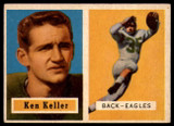 1957 Topps #111 Ken Keller DP EX++ RC Rookie ID: 81418 1957 Topps #111 Ken Keller DP EX++ RC Rookie ID: 81418