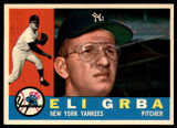 1960 Topps #183 Eli Grba NM RC Rookie ID: 86795