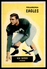 1955 Bowman #63 Ken Snyder NM+ ID: 70668 1955 Bowman #63 Ken Snyder NM+ ID: 70668