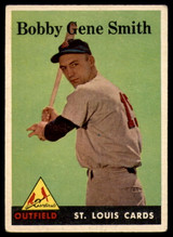 1958 Topps #402 Bobby Gene Smith EX++ ID: 64524 1958 Topps #402 Bobby Gene Smith EX++ ID: 64524