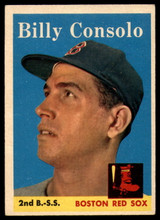 1958 Topps #148 Billy Consolo UER EX++ ID: 63245 1958 Topps #148 Billy Consolo UER EX++ ID: 63245