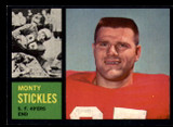 1962 Topps #155 Monty Stickles NM ID: 75279