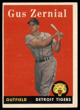 1958 Topps #112 Gus Zernial UER EX++ ID: 63016