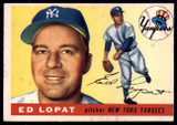 1955 Topps #109 Ed Lopat VG/EX ID: 56879