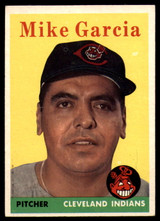 1958 Topps #196 Mike Garcia EX++ ID: 63538