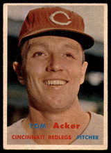 1957 Topps #219 Tom Acker EX++ RC Rookie ID: 61238