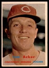 1957 Topps #219 Tom Acker EX++ RC Rookie ID: 61239