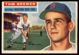 1956 Topps #34 Tom Brewer DP EX ID: 58176