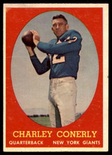 1958 Topps #84 Charley Conerly VG