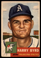 1953 Topps #131 Harry Byrd DP VG Very Good RC Rookie ID: 93524 1953 Topps #131 Harry Byrd DP VG Very Good RC Rookie ID: 93524