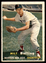 1957 Topps #131 Milt Bolling EX++ ID: 60503