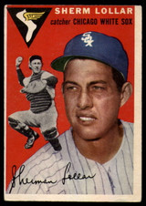 1954 Topps #39 Sherm Lollar VG/EX 1954 Topps #39 Sherm Lollar VG/EX