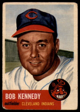 1953 Topps #33 Bob Kennedy DP VG ID: 77408