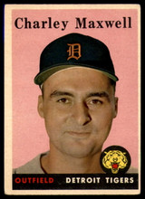 1958 Topps #380 Charlie Maxwell EX++ ID: 64352 1958 Topps #380 Charlie Maxwell EX++ ID: 64352