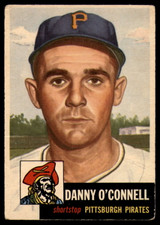 1953 Topps #107 Danny O'Connell DP VG ID: 77411