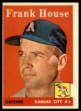 1958 Topps #318 Frank House EX/NM ID: 86372 1958 Topps #318 Frank House EX/NM ID: 86372