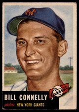 1953 Topps #126 Bill Connelly DP VG RC Rookie ID: 79721