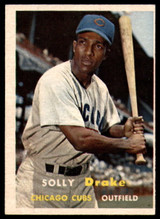 1957 Topps #159 Solly Drake EX++ RC Rookie ID: 86130