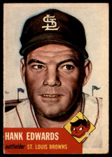 1953 Topps #90 Hank Edwards DP VG ID: 79734