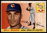 1955 Topps #121 Bill Renna UER VG/EX ID: 56962