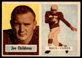 1957 Topps #100 Joe Childress DP EX++ RC Rookie ID: 72584 1957 Topps #100 Joe Childress DP EX++ RC Rookie ID: 72584