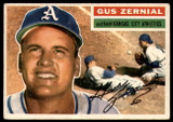 1956 Topps #45 Gus Zernial EX ID: 80273 1956 Topps #45 Gus Zernial EX ID: 80273