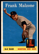 1958 Topps #260 Frank Malzone EX++ ID: 63891 1958 Topps #260 Frank Malzone EX++ ID: 63891