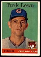1958 Topps #261 Turk Lown UER EX++ 1958 Topps #261 Turk Lown UER EX++