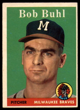 1958 Topps #176 Bob Buhl EX++ ID: 63393