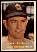 1957 Topps #196 Larry Jackson UER EX++ ID: 61095