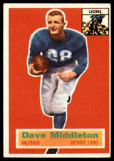 1956 Topps #68 Dave Middleton EX++ ID: 72105