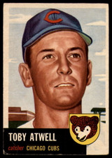 1953 Topps #23 Toby Atwell DP VG ID: 79788