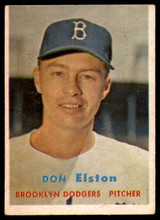 1957 Topps #376 Don Elston EX RC Rookie ID: 62127 1957 Topps #376 Don Elston EX RC Rookie ID: 62127