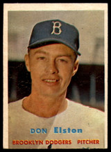 1957 Topps #376 Don Elston EX RC Rookie ID: 62130