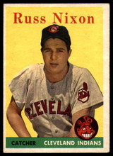 1958 Topps #133 Russ Nixon EX++ RC Rookie ID: 63165 1958 Topps #133 Russ Nixon EX++ RC Rookie ID: 63165