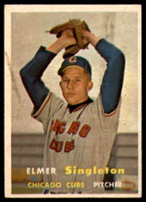 1957 Topps #378 Elmer Singleton EX++ ID: 62148 1957 Topps #378 Elmer Singleton EX++ ID: 62148