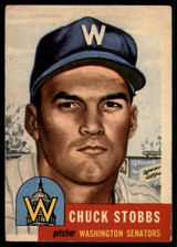 1953 Topps #89 Chuck Stobbs DP VG ID: 65222 1953 Topps #89 Chuck Stobbs DP VG ID: 65222